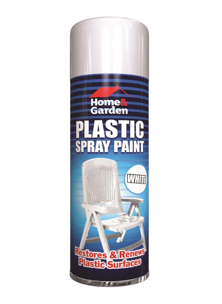 Plastic White Spray Paint 300ml