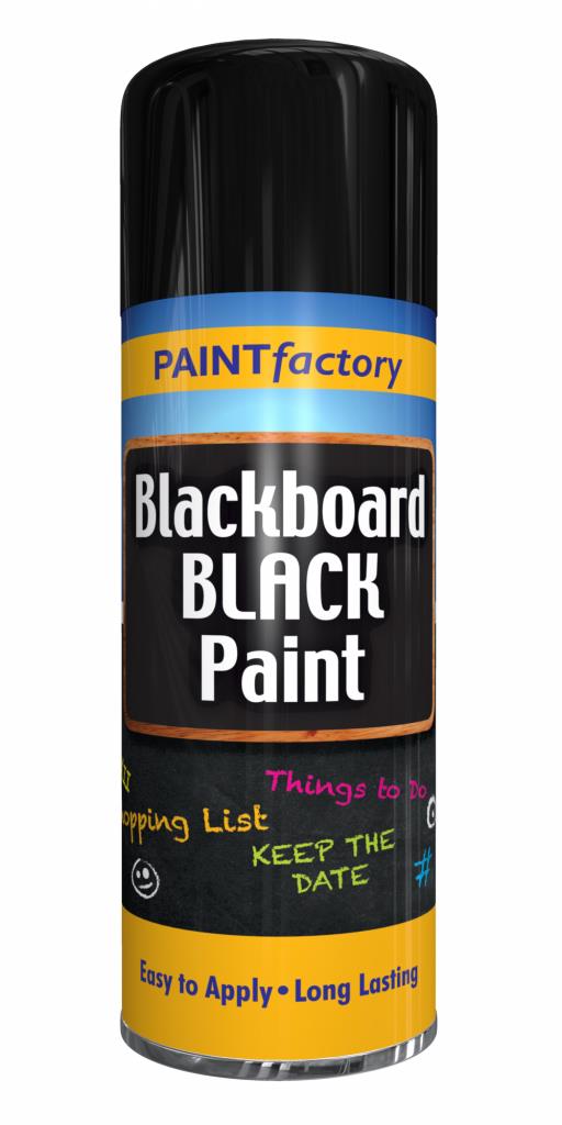 Paint Factory Chalkboard Black Spray Paint 200ml