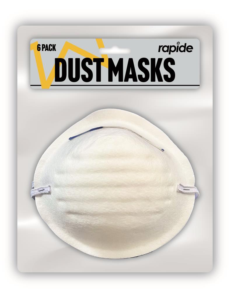 Rapide Dust Masks 6 Pack