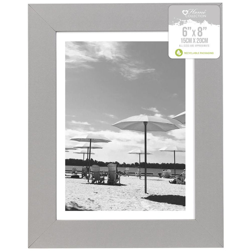 Nottingham Grey 6x8inch Picture Frame