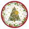 Traditional Christmas Melamine Plate