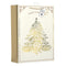 Gold & Cream Tree Christmas Gift Bag - Extra Large