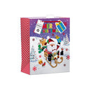 Santa's Sleigh Christmas Gift Bag - Large