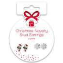 Christmas Novelty Stud Earrings 2 Pack