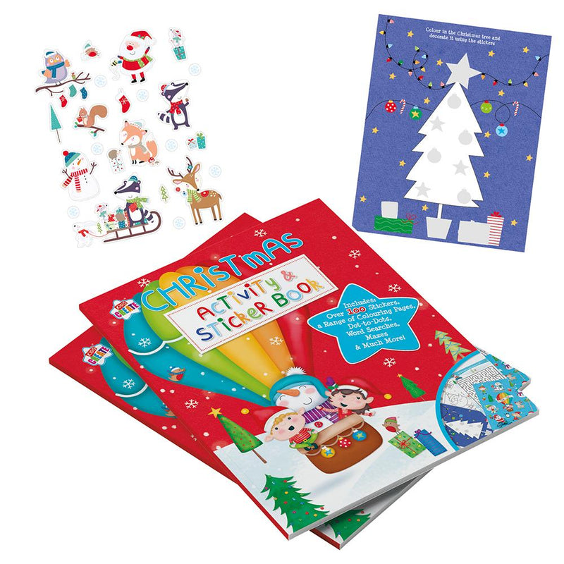 Christmas Activity & Sticker Book