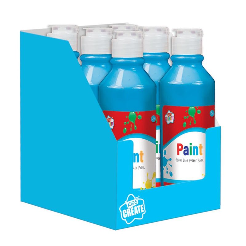 Blue Poster Paint 300ml