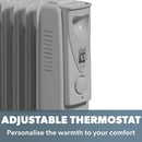 Daewoo Oil Filled Radiator 1500W