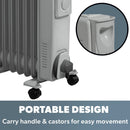 Daewoo Oil Filled Radiator 1500W