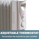 Daewoo Oil Filled Radiator 2.5kw