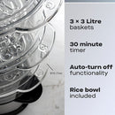 Daewoo 3 Tier Food Steamer