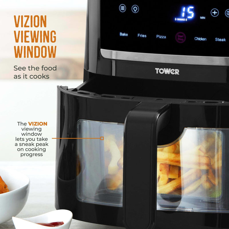 Tower Vortx 8L Space Saver Digital Air Fryer