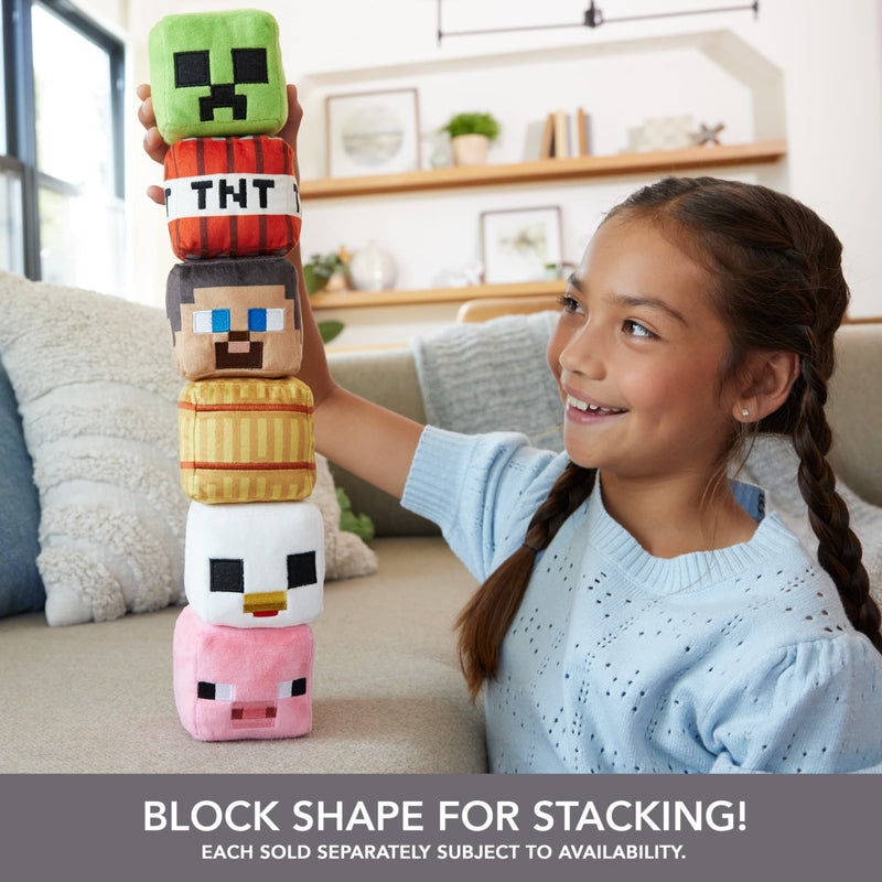 Minecraft block plush on sale