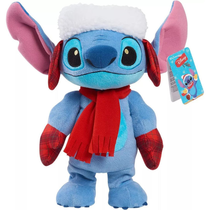 Lilo & Stitch 35cm Singing Christmas Plush - Stitch