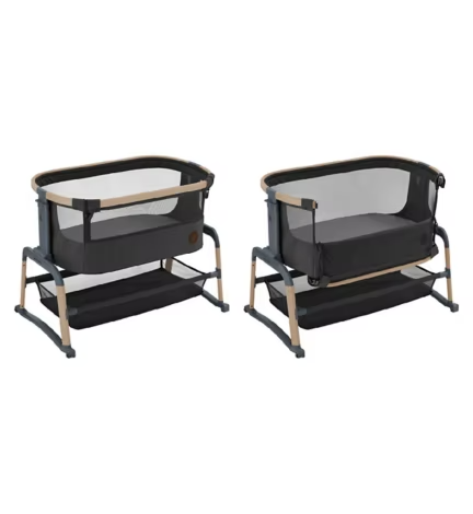 Maxi Cosi Iora Air Bedside Crib - Beyond Graphite