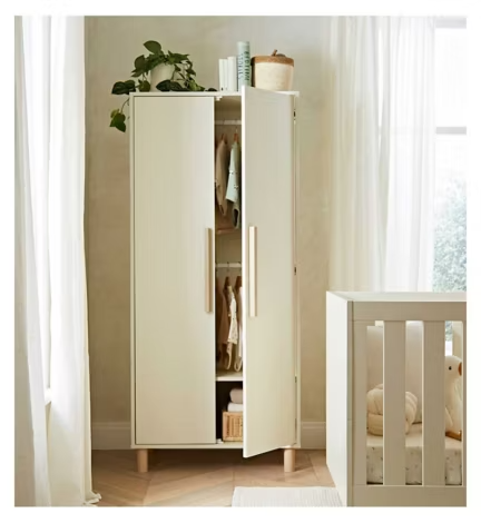 CuddleCo Harper 3 Piece Furniture Set - Cream/Ash