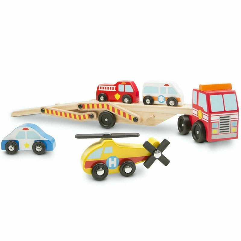 Melissa & Doug Emergency Vehicle Carrier