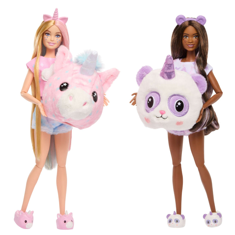 Barbie Cutie Reveal Slumber Party Dolls 2 Pack