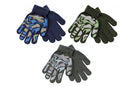 Boys Camo Magic Gripper Gloves - Assorted Colours