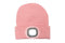 Pink Beanie Hat with Light