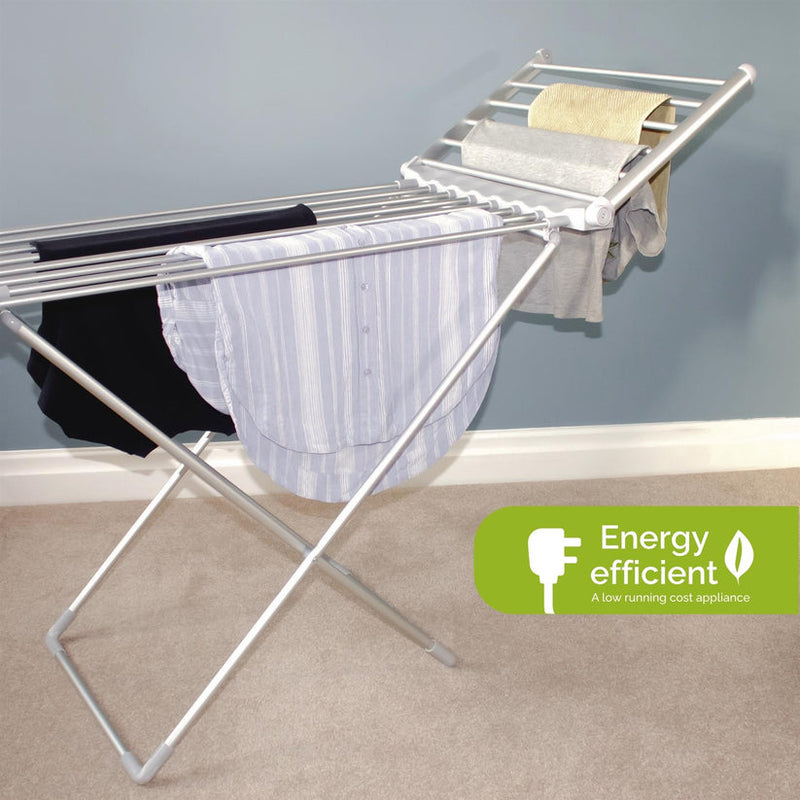 Heated Clothes Airer Winged