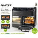 Salter Dual View Air Fryer Oven 12L