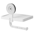 Toilet Roll Holder with Phone Shelf