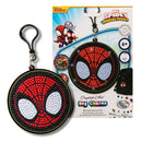 Crystal Art Bag Charm Kit - Spiderman