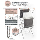 Beldray 3 Tier Airer in Grey