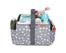 Dreambaby Nappy Caddy Organiser - Grey Stars