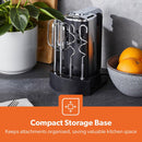 Geepas Black & Silver Hand Mixer