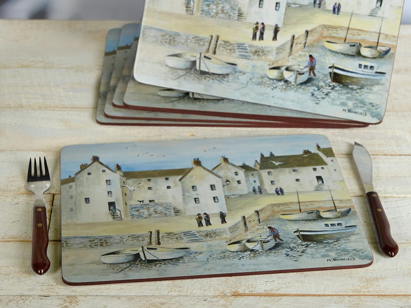 Cornish Harbour Placemats 6pk