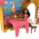 Disney Princess Moana's Island Home Stacking Doll House & Doll