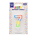 Birthday Candle - Number 7