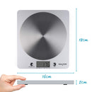 Salter Disc Digital Kitchen Scale in Silver