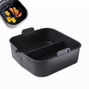 Tower Square Solid Silicone Air Fryer Tray With Divider
