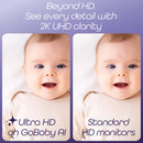 Hubble Nursery Pal Glow Smart WiFi Baby Monitor