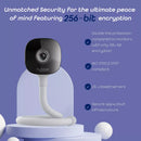 Hubble Nursery Pal Glow Smart WiFi Baby Monitor