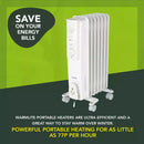 Warmlite Oil Filled Radiator 1500W