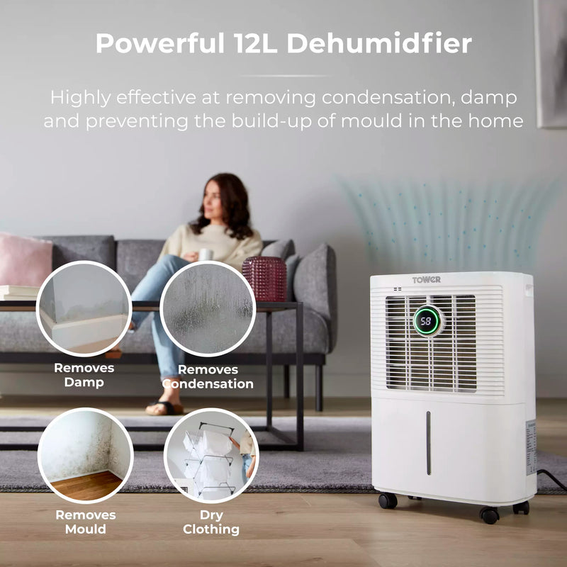 Tower Dehumidifier 12L