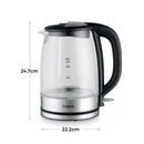 Presto Glass Kettle 1.7L Black