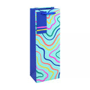 Gift Bag Bottle - Neon Waves