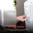 Warmlite Oil Filled Radiator With Timer 2500W