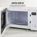 Swan 20L Digital Microwave - White