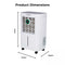 Tower Dehumidifier 12L