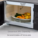 Tower 20L Digital Microwave - Black