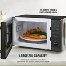 Swan 20L Digital Microwave - Black