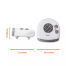 Warmlite Flat Fan Heater 2000W
