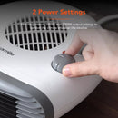 Warmlite Flat Fan Heater 2000W