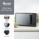 Swan 20L Digital Microwave - Black
