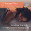 Carmen Full Size Heated Under Blanket - Single